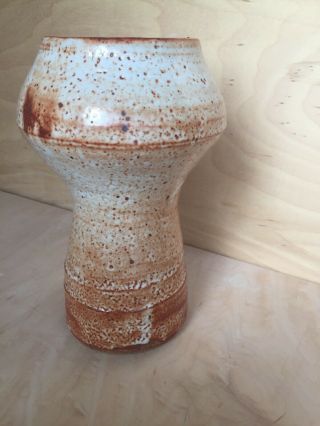 Warren Mackenzie Large Shino Vase STAMPED 3