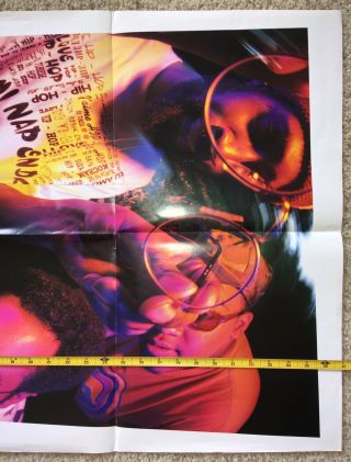 De La Soul Promo Poster Buhloone Mind State 3 Feet High & Rising Stakes Is High 10