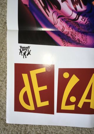 De La Soul Promo Poster Buhloone Mind State 3 Feet High & Rising Stakes Is High 7