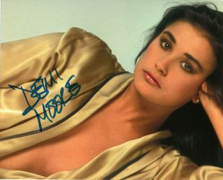 Autographed Demi Moore Signed 8 X 10 Photo Hot