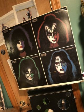 Kiss Aucoin 1978 Solo Albums Store Display 2’ X 2’