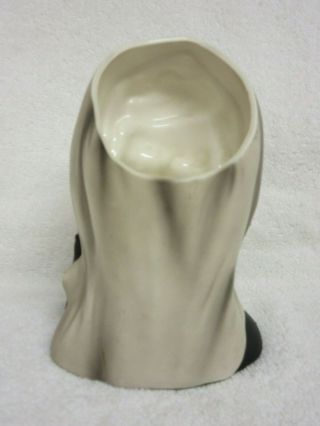 Vintage Inarco Jackie Kennedy in Mourning Head Vase Planter (H19) 4