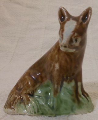 Wonderful,  Rare Small Antique 18th Early 19th Century Staffordshire Fox Figure