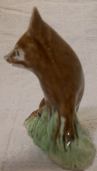 Wonderful,  Rare Small Antique 18th Early 19th Century Staffordshire Fox Figure 3