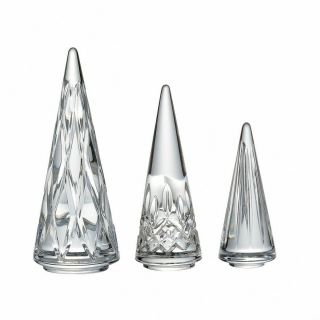 Waterford 2019 Christmas Tree Set Of 3