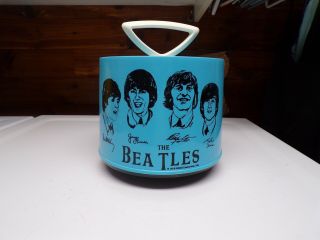 Beatles 1966 Nems Blue Disk - Go - Case