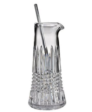 Waterford Crystal Lismore Diamond Martini Pitcher & Stirrer Jug - / Box