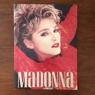 Madonna The Virgin Tour 1985 Concert Program Book Booklet Vintage 80s 1980s Rare