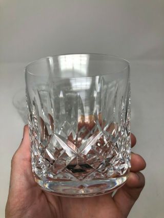 Waterford Crystal Lismore Set of 6 Old Fashioned Glasses 3 3/8 