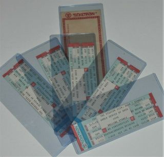 The Rolling Stones (5) Concert Tickets. ,  World Series Of Rock.  July,  1978.