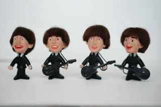 Vintage Remco 1964 Beatles Figurine Doll Set