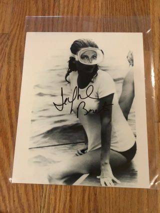 Rare Jacqueline Bisset Signed Autograph 8x10 Photo W/coa - The Deep