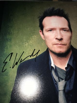 Scott Weiland Signed Autographed Photo Stone Temple Pilots Rare Htf Oop