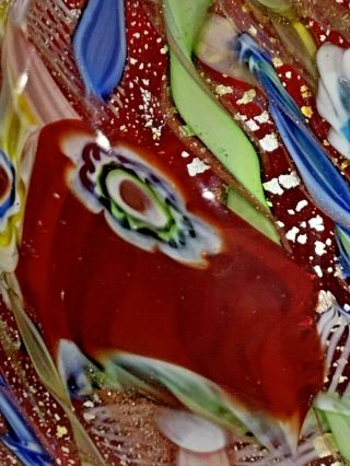Huge Vintage 1950’s Murano A.  V.  E.  M.  Tutti - Fruitti End Of Day Decanter