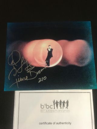 Pierce Brosnan 007 Signed Autographed 8x10 Photo,  James Bond