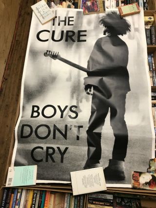 The Cure Boys Don’t Cry Vintage Uk Subway Poster 38×54