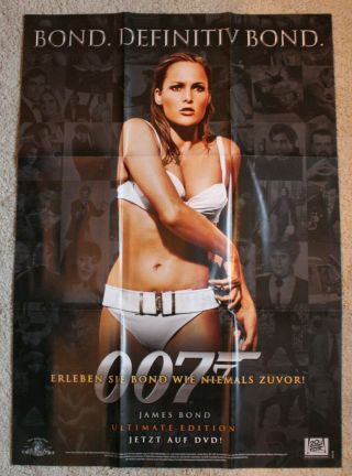 James Bond Poster Honey German Promo Poster Definitiv Bond Ultimate Edition