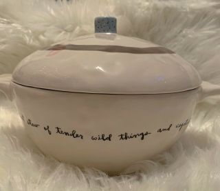 2003 Rae Dunn By Magenta Saks Boutique Htf Soup Tureen First Edition