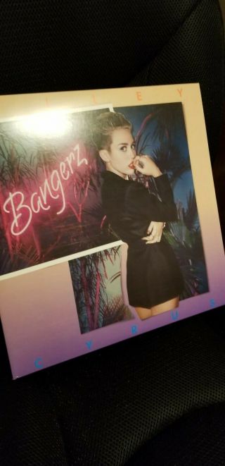 Record Store Day Miley Cyrus " Bangerz " Limited Edition Numbered & Colored Vinyl