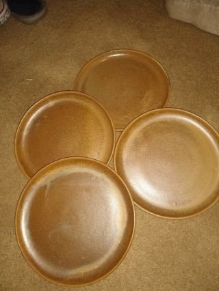 Wj Gordy Ga.  Art Pottery Plates