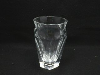 Baccarat Crystal 6 Sided Nelly Vase,  5 1/8 "