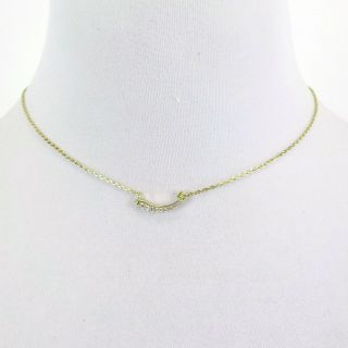 Miranda Lambert Kendra Scott Gold - Colored Thin Metal Cresent Necklace