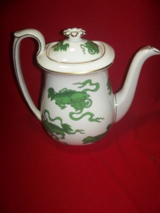 Wedgwood China Chinese Tigers Coffee Pot And Lid