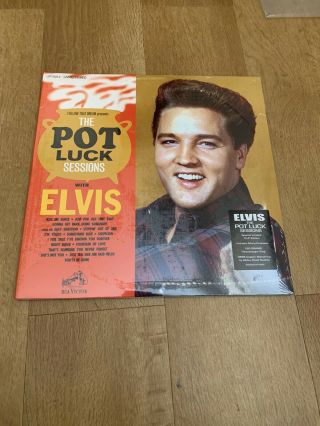 Elvis Presley Pot Luck And Moody Blue Ftd Vinyl Lp