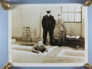 Jailbirds Laurel And Hardy Mgm Movie All - Talking Photo Still Lobby Card