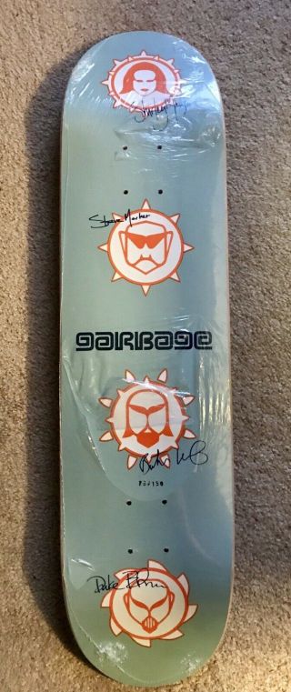 Garbage Band Shirley Manson Skateboard Deck Nip Limited Edition Rare 75/150