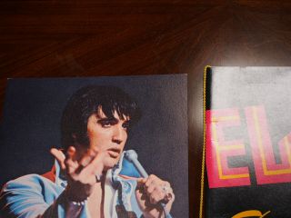 Elvis Presley Sahara Tahoe Gold Tassel Menu & Souvenir Photo Album 3