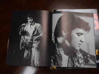 Elvis Presley Sahara Tahoe Gold Tassel Menu & Souvenir Photo Album 8