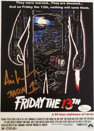 Ari Lehman " Friday The 13th " Signed 8x10