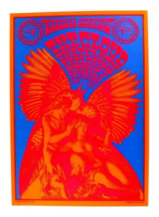 1967 " The Neon Rose Series 11 " By Victor Moscoso / Rites Of Spring