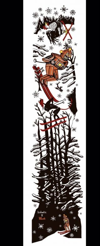 Jim Pollock X Icelantic Art Print Poster Signed S/n Xx/200 9 " X 36 " Phish