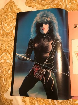 1976 KISS On Tour Concert Program w/ The KISS Army Iron On 6