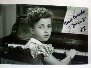 Carol Coombs As Janie Authentic Hand Signed 4x6 Photo - It 