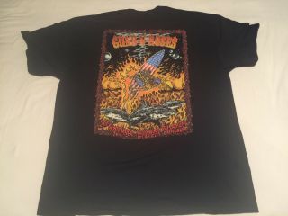 Official Guns Roses Concert Shirt L 9/21/19 Hollywood Palladium Axl Poster