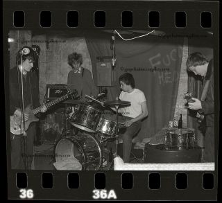 1982 The Replacements Camera Negative Lost Rock & Roll Photo Archive Rehearsal 2
