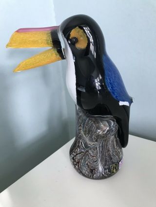 Langham Glass Handcrafted Toucan Bird