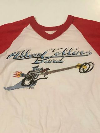 LYNYRD SKYNYRD ALLEN COLLINS BAND SHIRT HERE,  THERE & BACK TOUR 1983 3