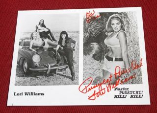 Actress Lori Williams " Faster Pussycat Kill Kill " Signed Autographed Photo