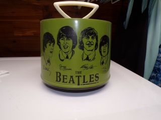 Beatles 1966 Nems Green Disk - Go - Case