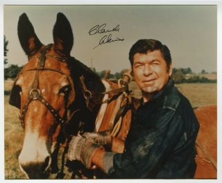 Claude Akins - American Character Actor - Signed 8x10 Photograph