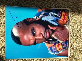 Mr T The A - Team,  8x10 Signed Photo Autograph Picture