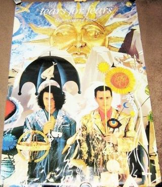 Tears For Fears Seeds Of Love And Big Chair Tour Posters