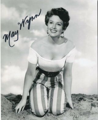 May Wynn Authentic Autographed Signed 