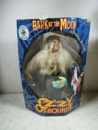 Vintage 1999 Fun 4 All Ozzy Osbourne Bark At The Moon Action Figure Doll Nib Nos