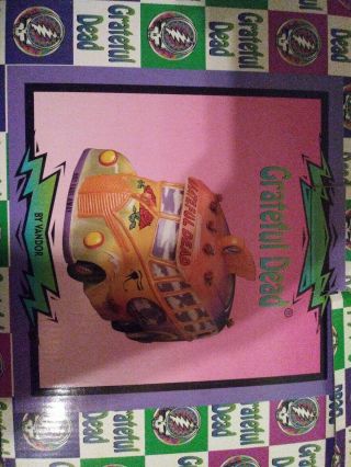 1998 Grateful Dead Bus Cookie Jar Limited Edtion