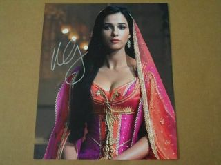 Naomi Scott 8x10 Signed Photo Autographed - " Aladdin Jasmine "